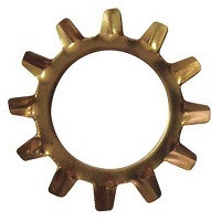 10NWEXB #10 EXTERNAL TOOTH L/W BRASS